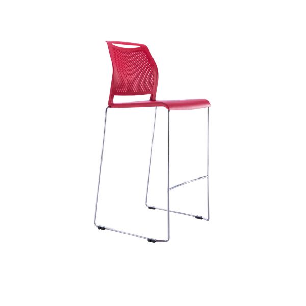 Steel Stackable Meeting Chairs For Conference Hall Boardroom