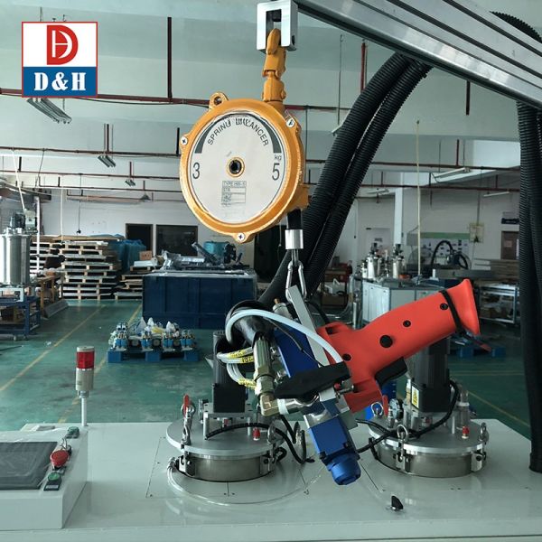 Double Cylinder Plunger Pump 2K DOS Manually Epoxy Glue Dispenser AB Glue Dosage Machine