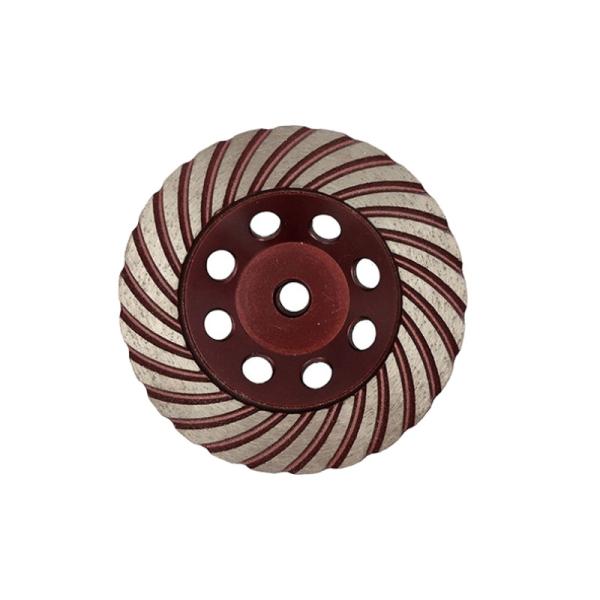 150mm 6 Inch Diamond Turbo Cup Grinding Wheel For Granite Rough Hardness