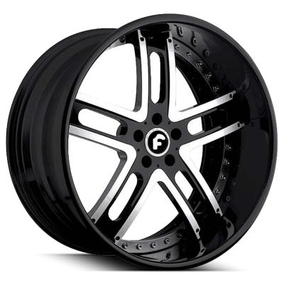 Roues profondes de Chrome de plat de Forgiato Estremo