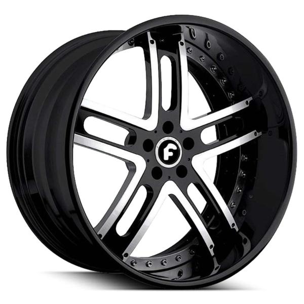 Roues profondes de Chrome de plat de Forgiato Estremo