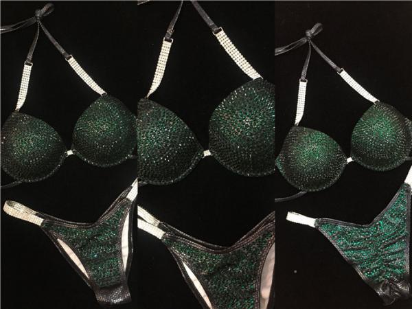 Modern NPC Women 'S Bikini Optional Connectors For Stage Dance Shows