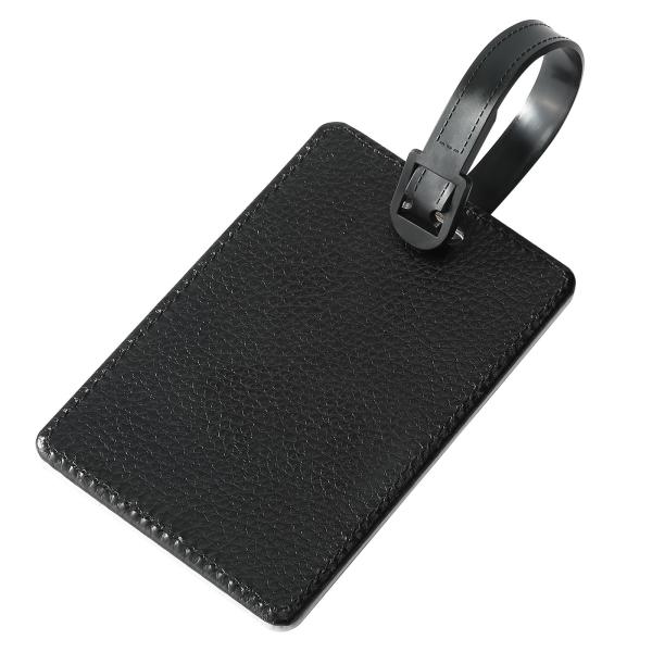 PU Leather Blank Sublimation Baggage Tag Custom Print Your Picture Luggage Tag