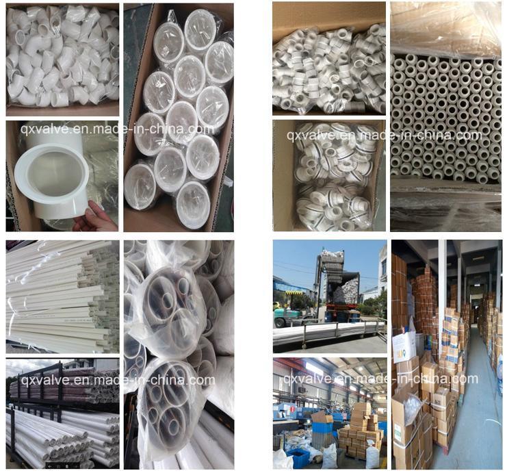 Sch40 Sch80 ASTM PVC UPVC CPVC сцепление локоть Tee трубы фитинги для водоснабжения и водоотведения