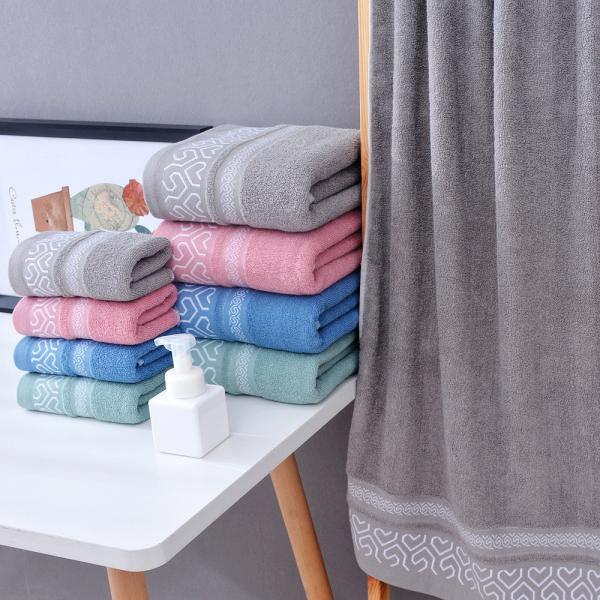 Toalhas de casa de banho Suave Toalha de uso doméstico personalizada Toalha facial Sustentável