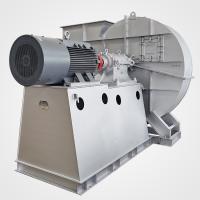 Vitesse 1450-2900rpm de lame incurvée vers l'arrière de ventilateur d'ébauche induite par 5.5-1500kw