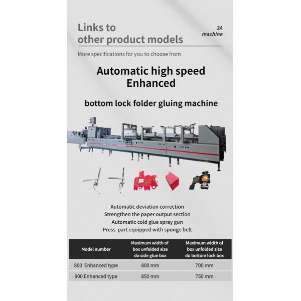 CQT 900YG-2 высокопроизводительная предварительно сложенная машина для изготовления волнистых коробок с нижним замком