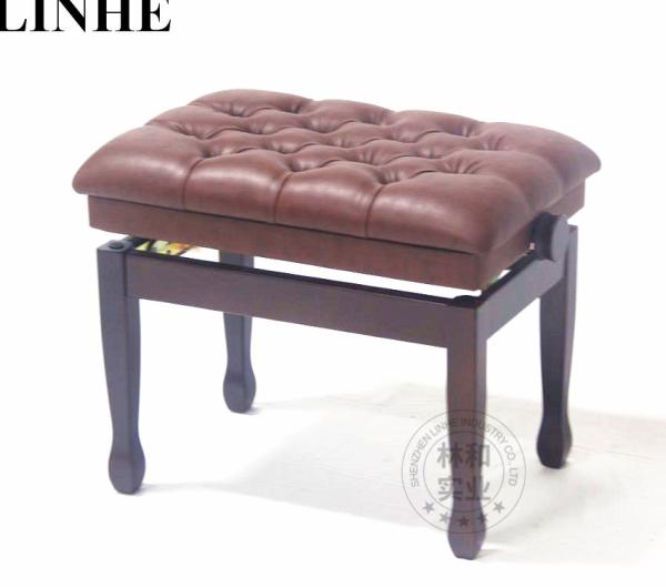 General double specifications: length 75cm, width 36cm, height 48cm, spectrum box Hot selling duet piano bench  stool