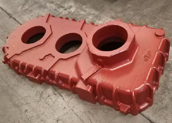84kg Smooth Cast Resin , Cast Iron Products Transfer Housing For Crane