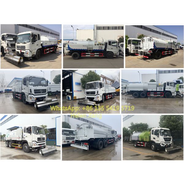 12000L Dongfeng 6x4 High Pressure Street Washing Truck