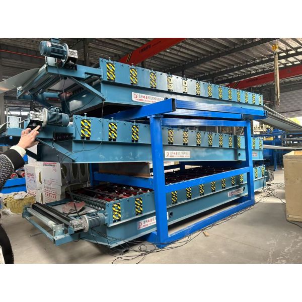 Fireproof Rock Wool Sandwich Panel Roll Sound Insulation High Speed EPS Rockwool