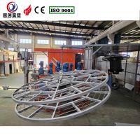 4 Arm 5 Station 3.5 Meter Oven Carousel Bi Axial Rotomoulding Machine