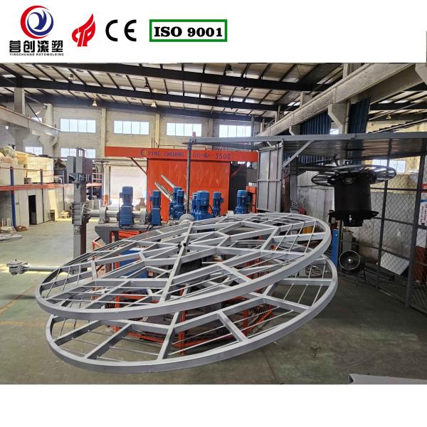 Air Cooling Bi Axial Rotomoulding Machine With Automatic Control And Electric Heating