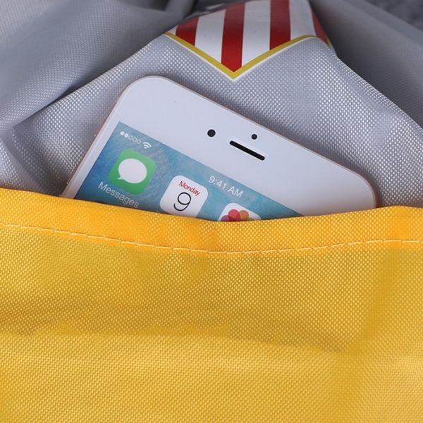 Polyester Fabric Drawstring Bag For Advertising Backpack Bag Nylon Oxford Cloth Bundle Pocket