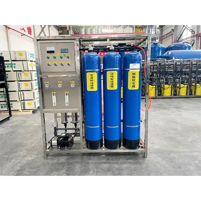10-40C Water Temperature 1000LPH Industrial Reverse Osmosis Water Purification System