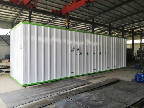 Compact Design MBR Plant with PVDF Membrane and A2O+MBR Processing for Efficient Wastewater Treatment