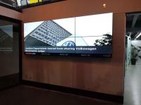 46 Inch 3.5mm Narrow Bezel Floor Stand Irregular Lcd Video Wall With HDMI DVI Input