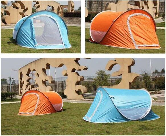 Pop Up Beach Tent, Portable Outdoor Beach Shade Tent, UPF 50+ Baby Beach Shelter, Easy Setup Windproof Waterproof