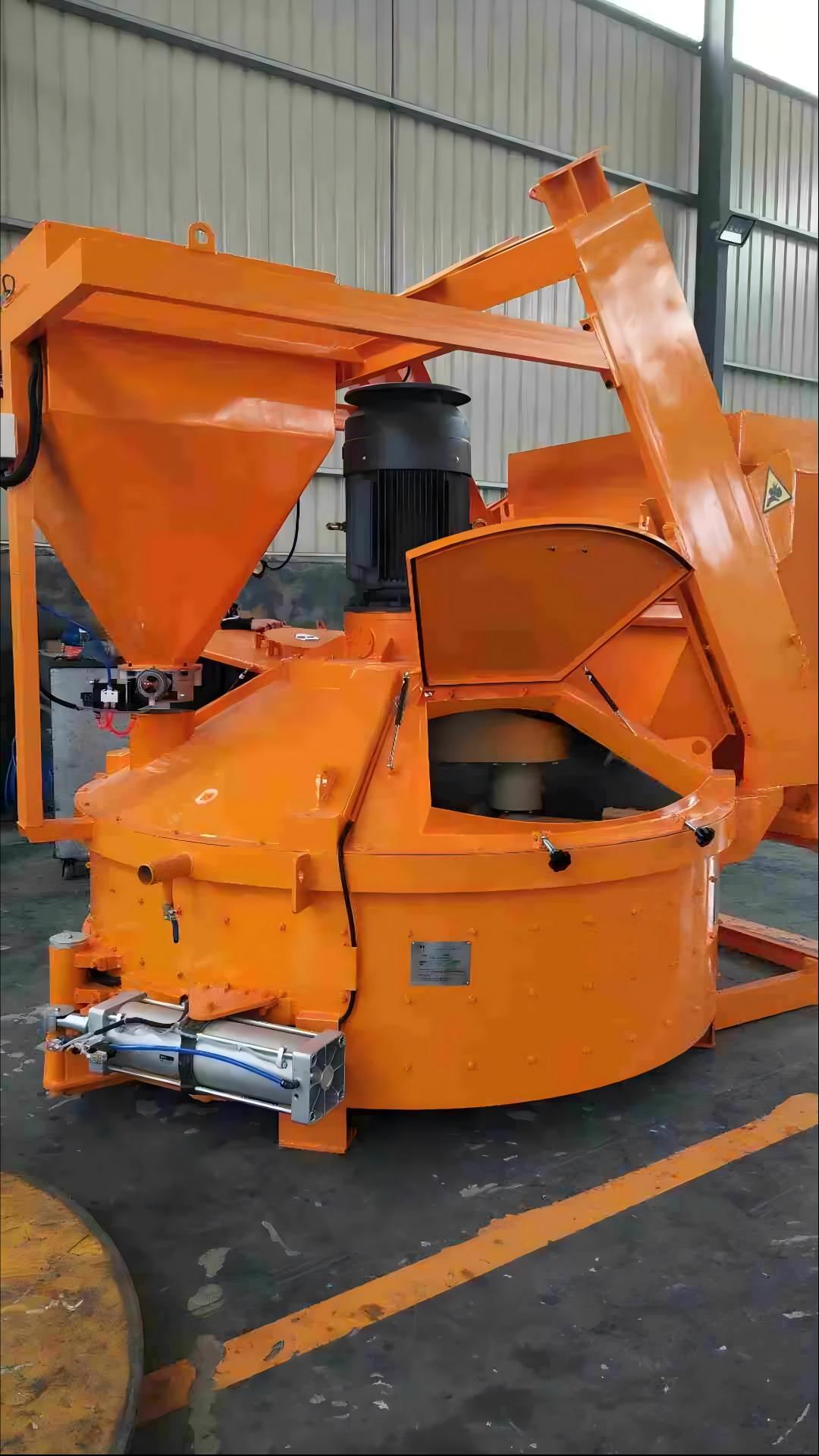 Reliable MP Vertical Shaft Concrete Mixer For Cement Plant Production Equipments