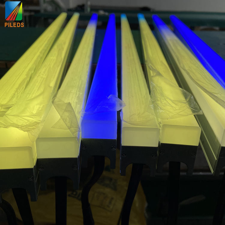 3D Ночной клуб событие LED пиксельная панель с алюминиевым профилем молочно-белый PC Cover