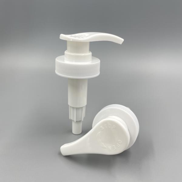 White Shampoo Bottle Dispenser Pump 33/410 4.0ML Discharge Rate 38/400