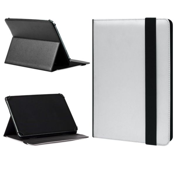 Universal Multi Angle Support Blank Leather Sublimation Tablet Case From 7'' To 11''