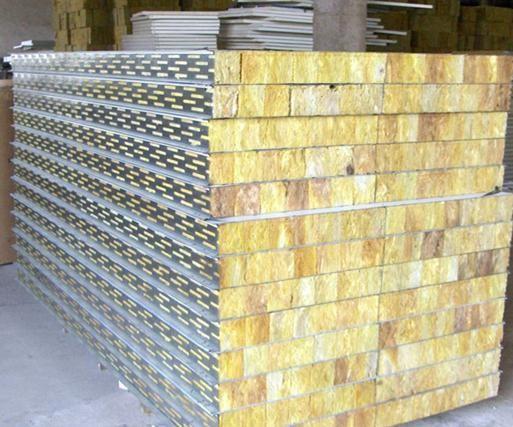 Insulation Rock Wool Roof Sandwich Panels Price House Walls Panel Sandwich Aislante Pared Sandwich Panels