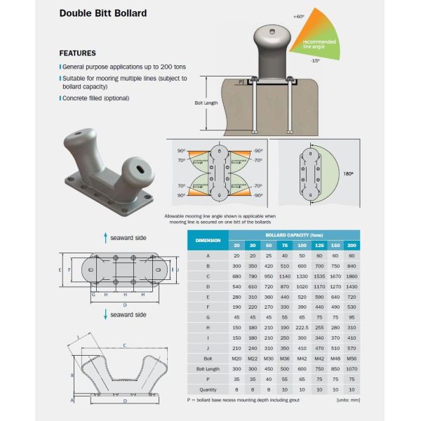 Палы зачаливания корабля стали отливки коррозионная устойчивость пала тройника 300 тонн для сосудов