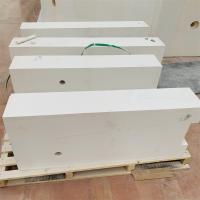 Électro-fusée coulée AZS réfractaire haute brique d'aluminium pour les panneaux TV-CRT à un prix abordable