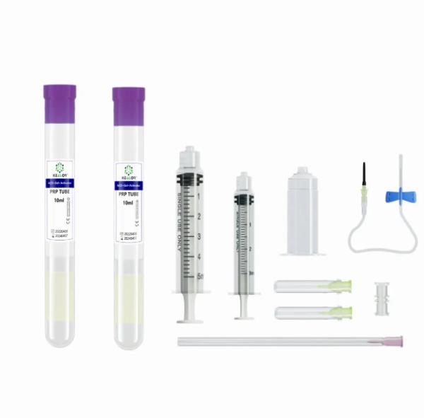 10ML 15ML PRP Tube Kit with ACD Gel Plastic Tube for Convenient Blood Collection