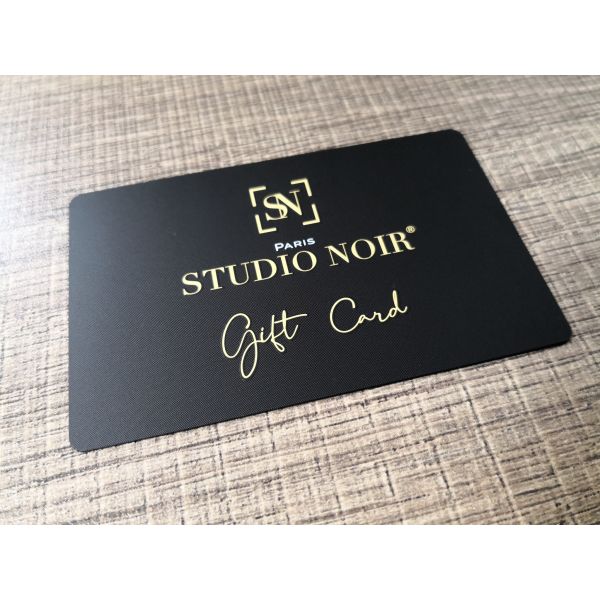 Изготовленный на заказ штейновый черный лазер визитных карточек металла латунный гравирует