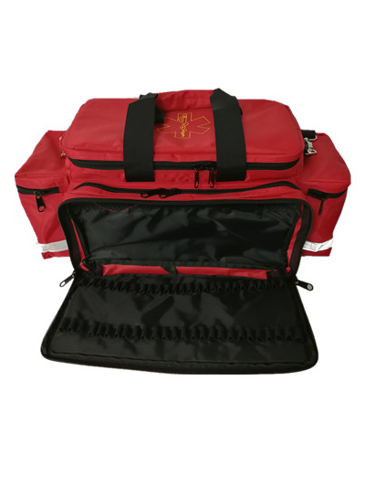 Сумки авиалинии Ems поставки оборудования скорой помощи машины скорой помощи нейлона аварийной медицинской красные