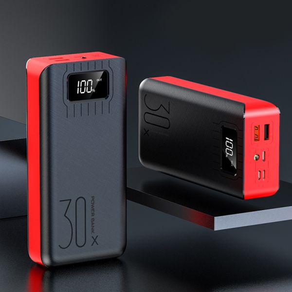 Big capacity 30000mah Power bank with 2 USB output Power Bank 30000 Powerbanks
