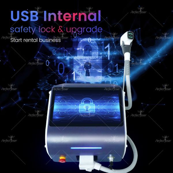 Портативная безупречная длина волны машины 3 удаления волос лазера диода 808нм 808нм