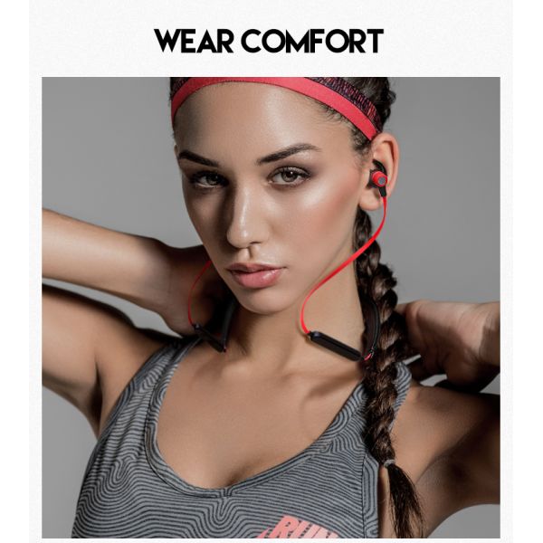 8h Noise Tune Sport Bluetooth Wireless Neckband Earphones For Gym