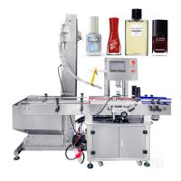 YIMU CM140 Automatique Pneumatique Bouteille de Parfums Capper Ongle vernis à ongles Cap Applicateur d'alimentation Fermeture vis d'étanchéité Capping Mac