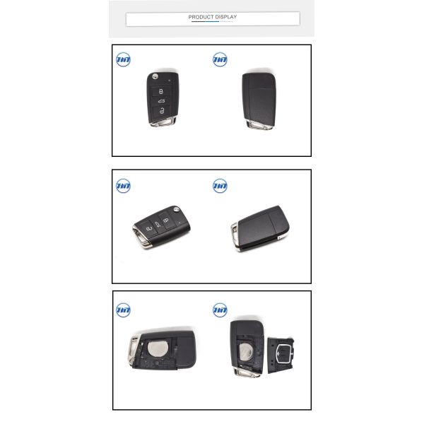 Remote Car Key ASK 434MHz 49chip 3 Button Remote Key Fob CMIIT 2015DJ1678