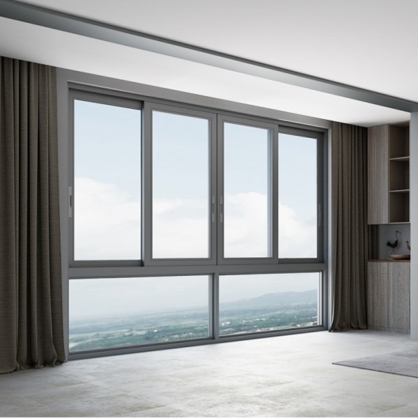 YATTON High Quality Modern Design Soundproof Windproof Aluminum Sliding Window Stainless Steel Screen for Bedroom Doors