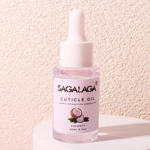 MSDS Certified Scentless Cuticle Oil with Vitamin E and Vitamin B Healthy Formulate Private Label Sagalaga Natural Nails