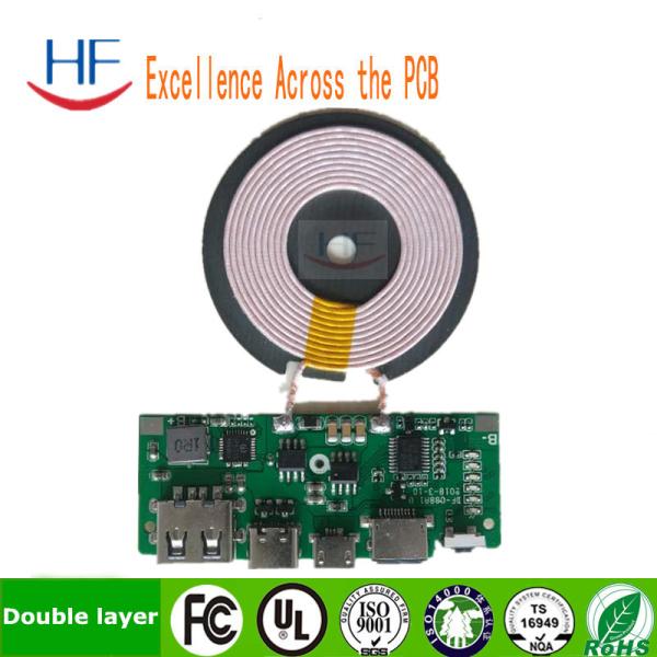 Coil QI Pass PCB Circuit Board Wireless Charger Transmitter Mini PCBA