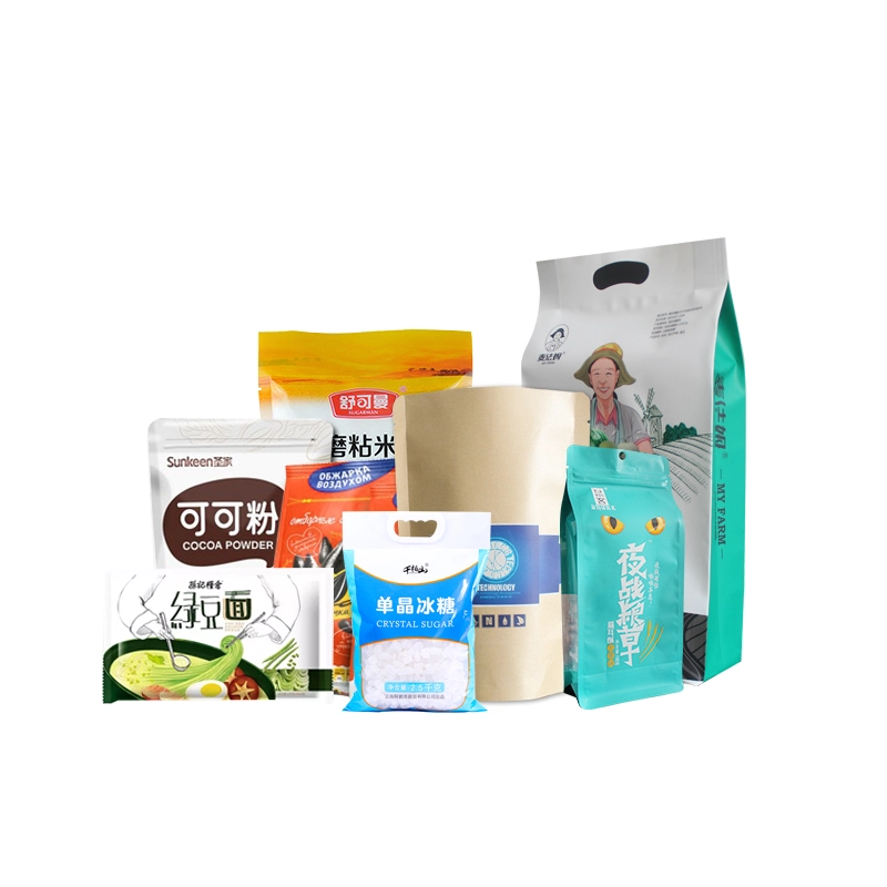 Plastic Aluminum Foil Reusable Polythene Dog Food Pouches
