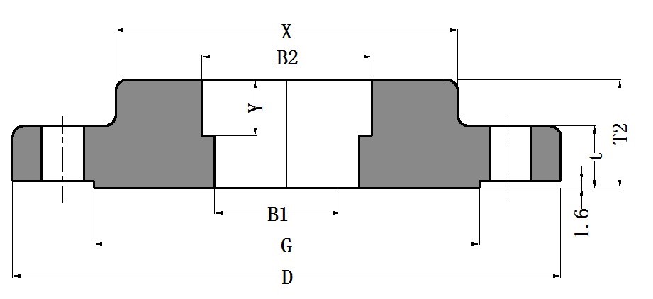 ASME B16.5 A105 A350 LF2 A420 SWRF Carbon Steel Socket Weld Pipe Flange Welding Class 150 For Chemical Industry