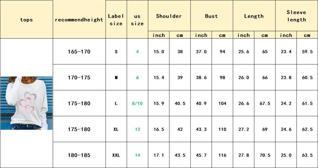 Spring Women Tops 165CM - 180CM Autumn Long Sleeve Top Customization LOGO