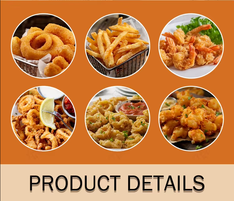 Fritadora de acero inoxidable multifuncional Fritadora de aceite automática de elevación máquina de freír olla de pollo asadas papas fritas pescado