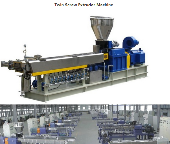 Voltage 380V Parallel Co-Rotating Twin Screw Extruder for TPR/TPE/TPV/TPU/WPC Granulating
