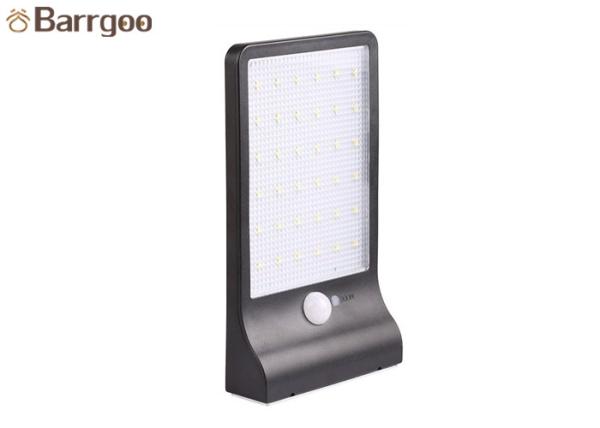 4W 36led IP65 Solar Led Wall Lights Outdoor , Solar Powered Garden Wall Lights 