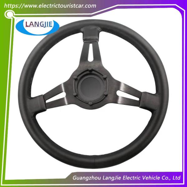 Voiture DS Noir roue ronde Volant noir