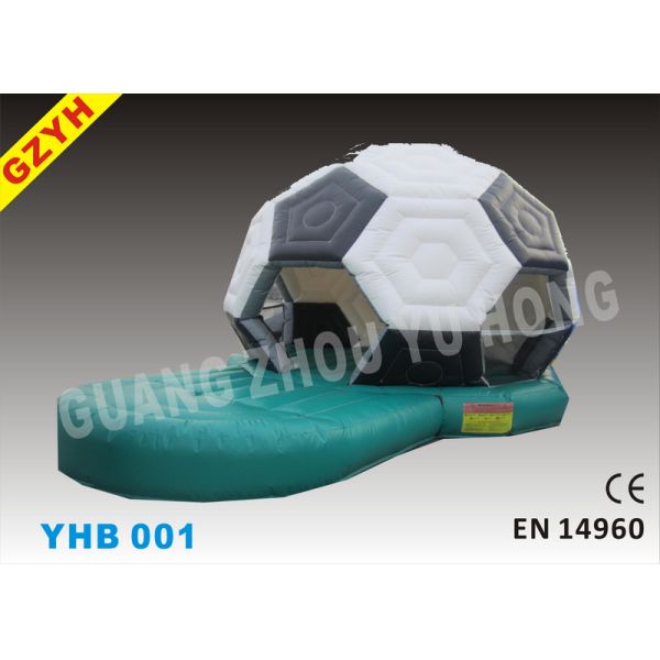 Красный цвет, зеленеет дом ИХБ-001 хвастунов прыгунов детей ПВК 0.55мм смешной раздувной