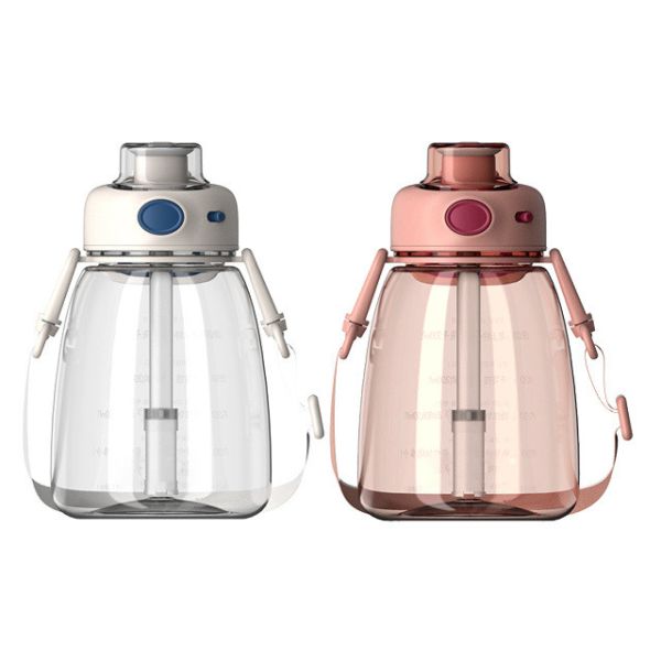 Customised Stylish Women's Summer Water Bottle with Handle Boiling Water Applicable