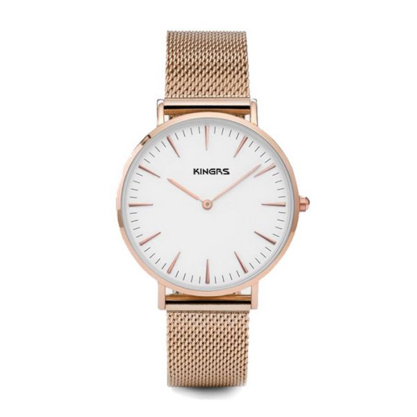 Japan Movement Stainless Steel Ladies Fashion Watches straps exchangeable